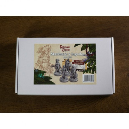 Robinson Crusoe: Personajes Marinero y Jugador en Jugamos Otra