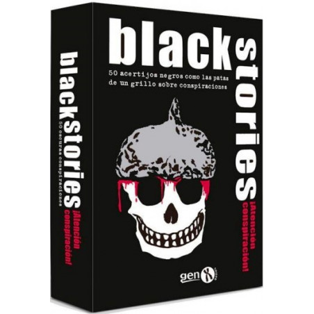 Comprar Black Stories: ¡Atención Conspiración en Jugamos Otra