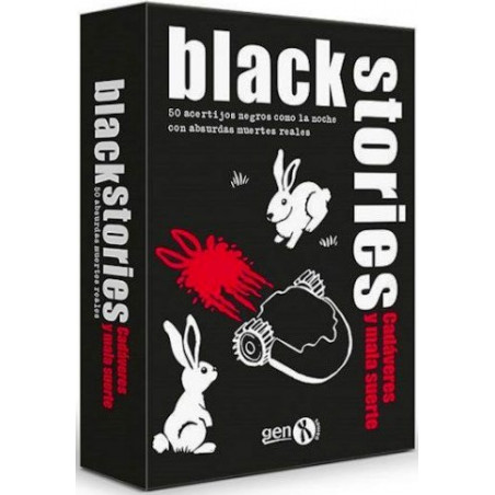 Comprar Black Stories: Cadáveres y Mala Suerte en Jugamos Otra