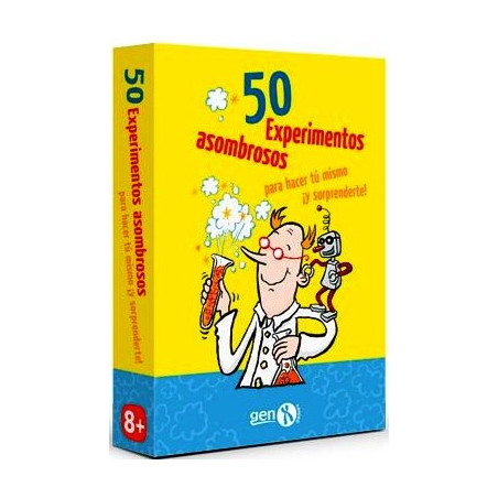 Comprar 50 Experimentos Asombrosos al mejor precio en Jugamos Otra