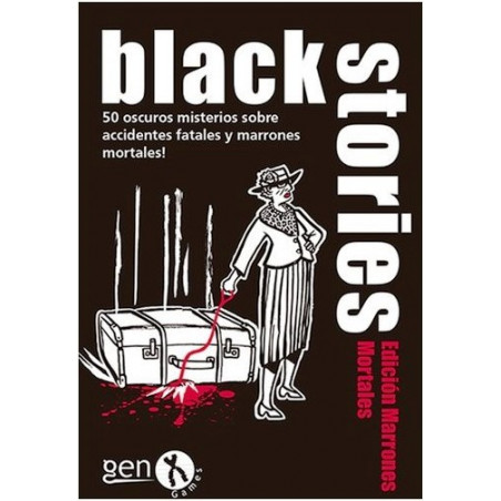Comprar Black Stories: Marrones Mortales en Jugamos Otra