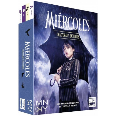 Comprar Miércoles: Criaturas y Excluidos en Jugamos otra