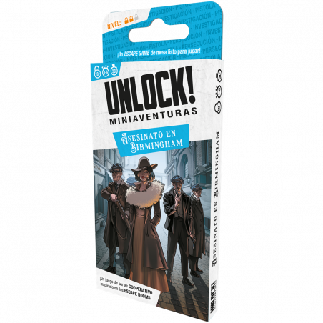Comprar Unlock! Miniaventuras Asesinato en Birmingham en Jugamos Otra