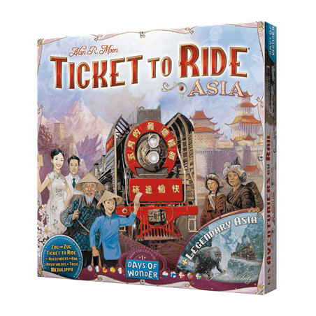 Comprar ¡AVENTUREROS AL TREN! ASIA  Jugamos Otra