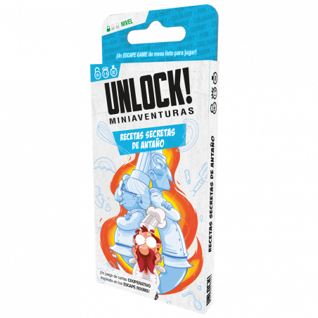 Unlock! Miniaventuras Recetas secretas de antaño en Jugamos Otra