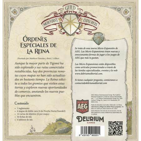 Comprar Órdenes Especiales de la Reina en Jugamos Otra
