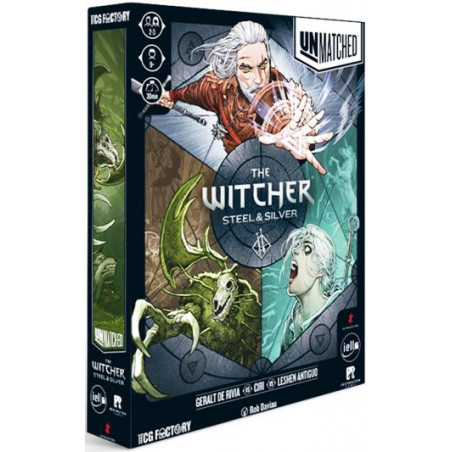 Comprar Unmatched The Witcher: Steel & Silver en Jugamos Otra
