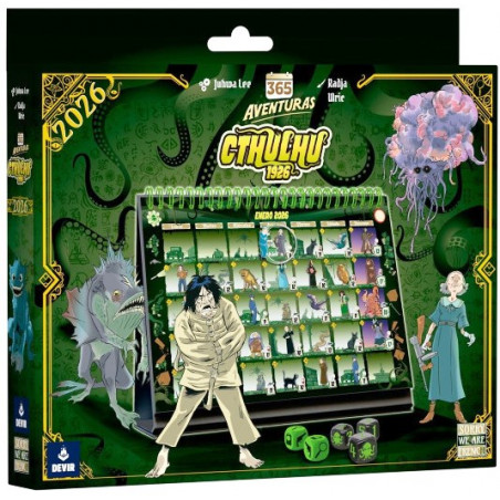 Comprar Calendario 365 Aventuras: Cthulhu 1926 en Jugamos Otra