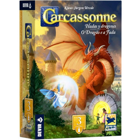 Comprar Carcassonne: Hadas y Dragones al mejor precio