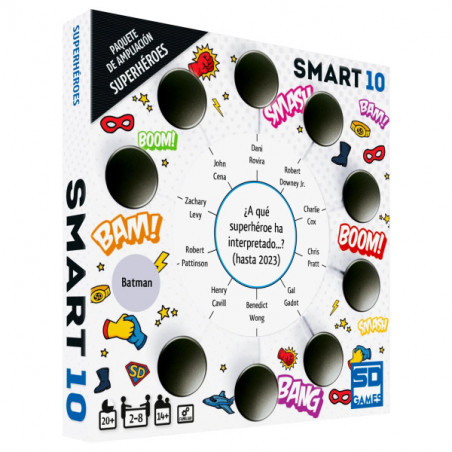 Smart 10: Superhéroes Paquete de Ampliación en Jugamos Otra