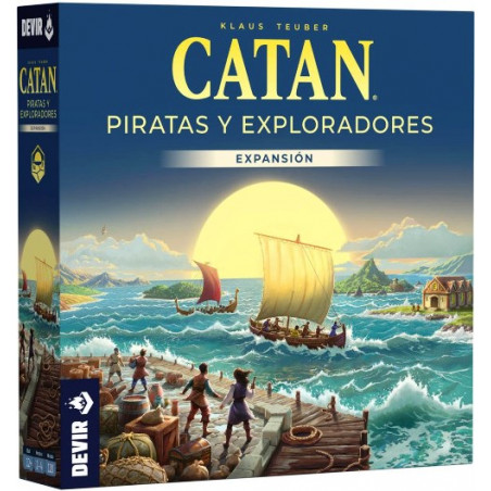 Comprar Catan: Piratas y Exporadores al mejor precio en ¿Jugamos Otra?