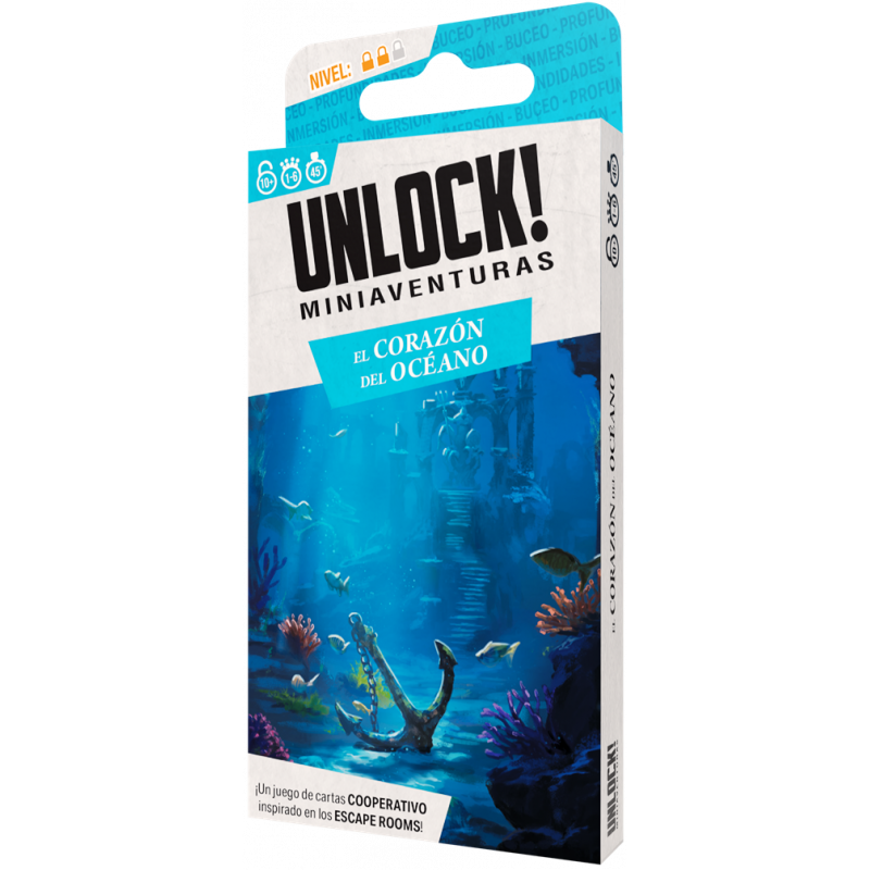 Unlock! Miniaventuras El corazón del Océano en Jugamos Otra