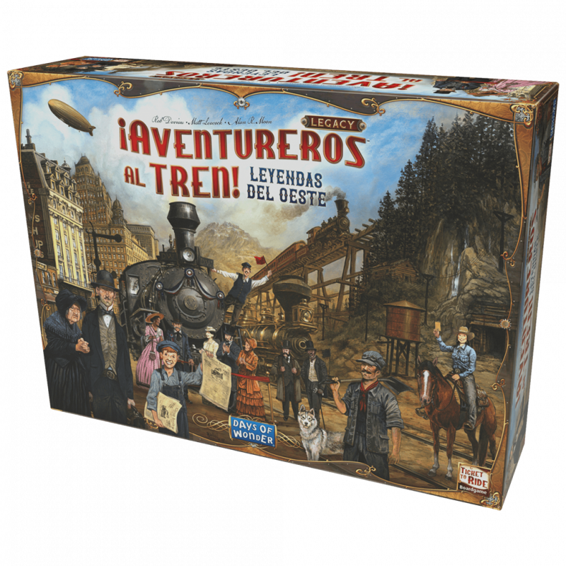 Compra ¡AVENTUREROS AL TREN! LEGACY LEYENDAS DEL OESTE en Jugamos Otra