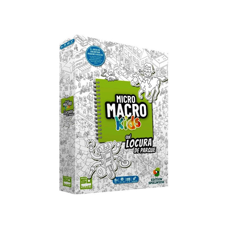 Comprar Micromacro Kids: Que Locura de Parque en Jugamos Otra