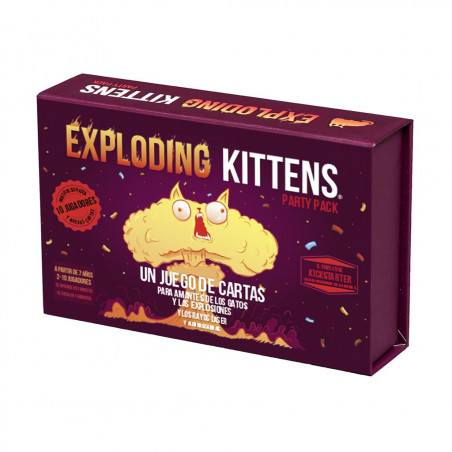 Comprar Explodding Kittens Party Pack al mejor precio en Jugamos Otra
