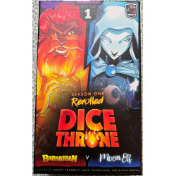 Comprar DICE THRONE: BARBARIAN VS MOON ELF en Jugamos Otra