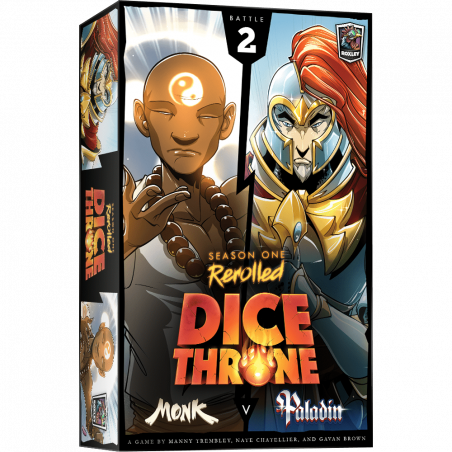 Comprar DICE THRONE: MONK VS PALADIN en Jugamos Otra