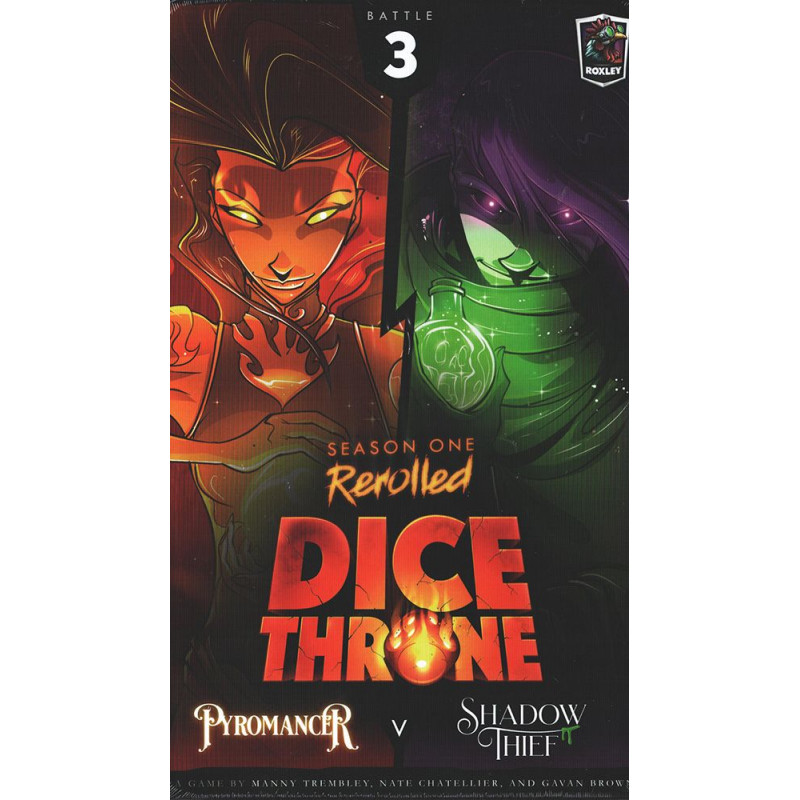 Comprar DICE THRONE: PIROMANCER VS SHADOW THIEF en Jugamos Otra