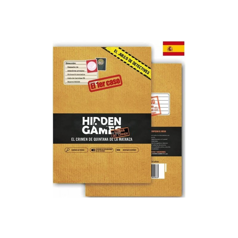 Hidden Games: Caso 1 El Crimen de Quintana de la Matanza Jugamos Otra