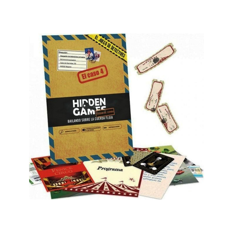 Hidden Games: Caso 4 Bailando sobre la cuerda floja en  Jugamos Otra