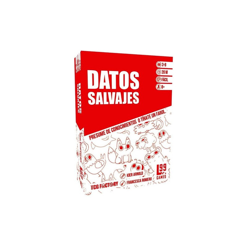 Comprar Datos salvajes al mejor precio en Jugamos Otra