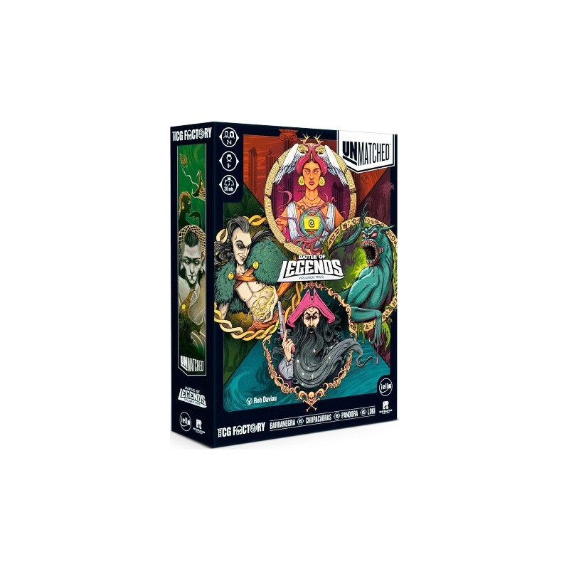 Comprar Unmatched Battle of Legends Volumen 3 en Jugamos Otra