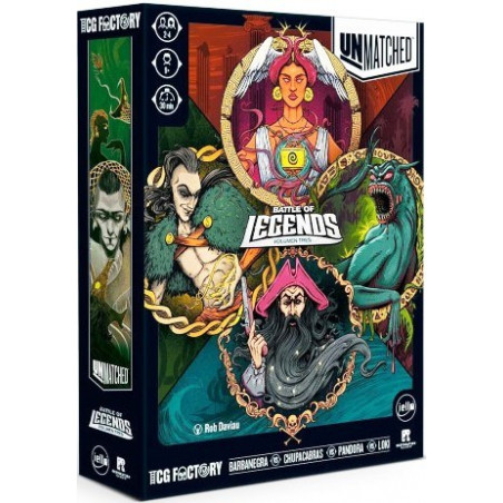 Comprar Unmatched Battle of Legends Volumen 3 en Jugamos Otra