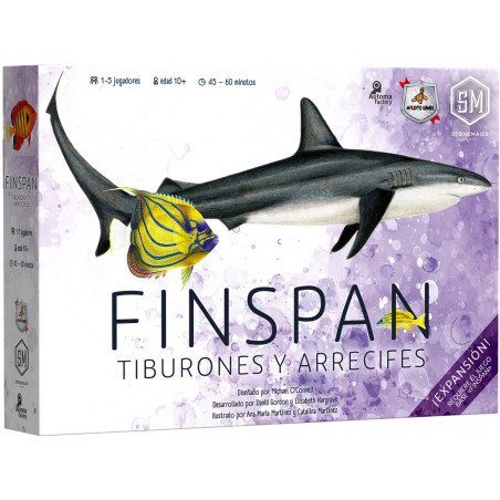 Comprar Finspan: Tiburones y Arrecifes al mejor precio en Jugamos Otra