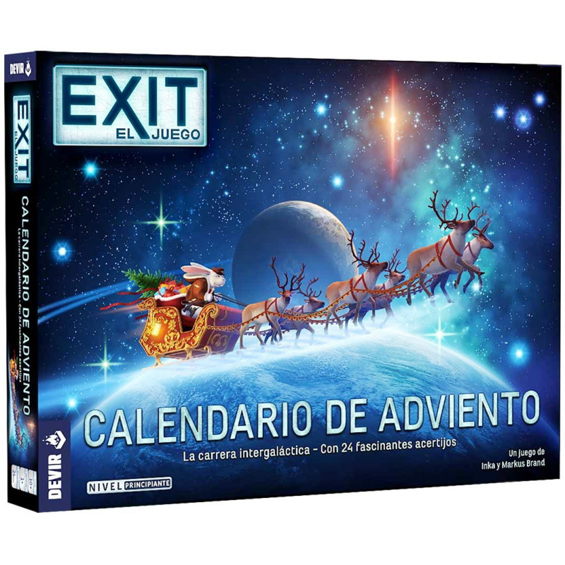 EXIT CALENDARIO ADVIENTO CARRERA INTERGALACTICA en Jugamos Otra