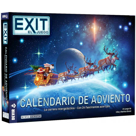 EXIT CALENDARIO ADVIENTO CARRERA INTERGALACTICA en Jugamos Otra